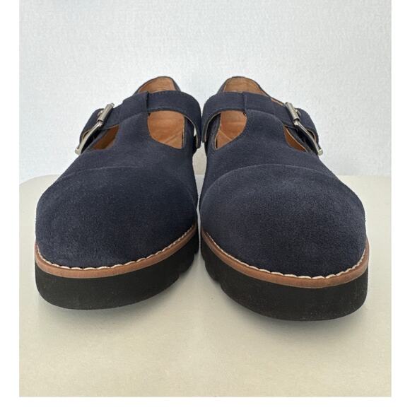 Vionic Cameron Navy Suede Mary Jane Loafers 2024 Size 9 - Picture 7 of 16